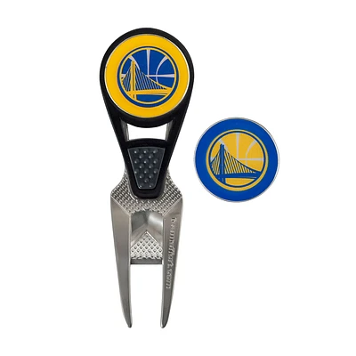 Team Effort Golden State Warriors CVX Repair Tool & Ball Marker