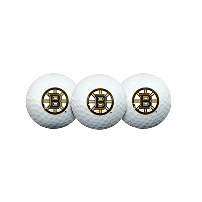 Team Effort Boston Bruins Golf Ball 3 Pack