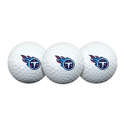 Team Effort Tennessee Titans Golf Ball 3 Pack