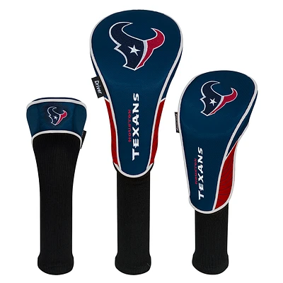 Houston Texans Set of 3 Headcovers