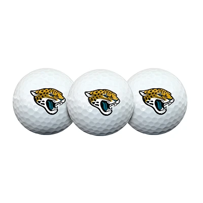 Team Effort Jacksonville Jaguars Golf Ball 3 Pack