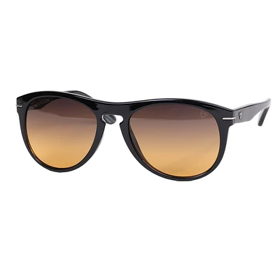 EOS Gloss Black European Wayfarer Sunglasses