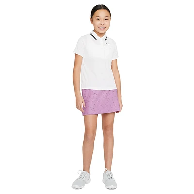 Dri-FIT Girls' Dot Print Golf Skirt