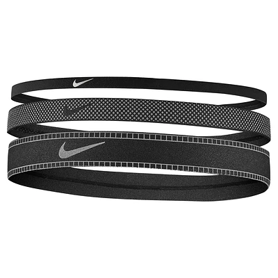 Mixed Width Reflective Headbands - 3PK