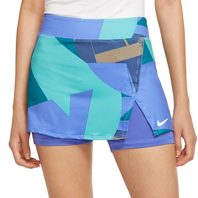 NikeCourt Victory Faux Wrap Printed 12" Skirt