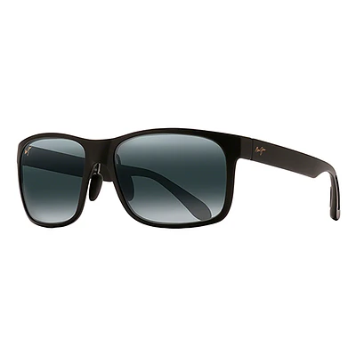 Red Sands Polarized Rectangular Sunglasses