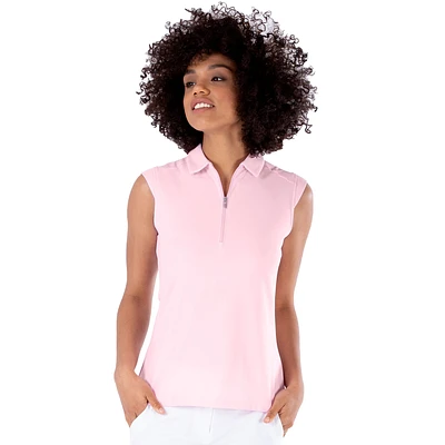 Nikki Sleeveless Polo Shirt