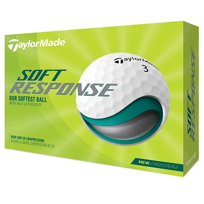 Soft Response Golf Balls