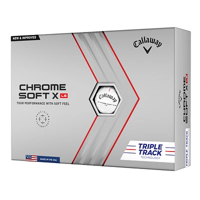 Chrome Soft X LS Triple Track 2022 Golf Balls