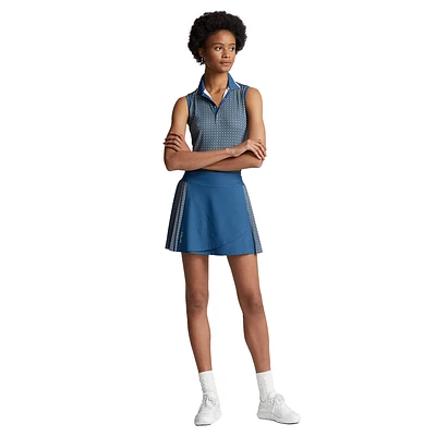 A-Line Side-Pleat 15" Wrap Skort