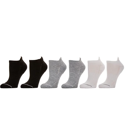 Ladies Low Cut Golf Socks, 6-Pack