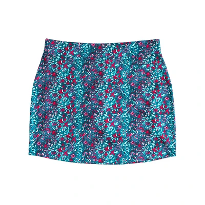 Fall Meadow Floral 16.5" Skort