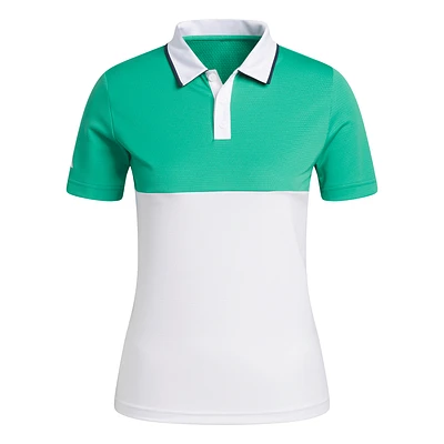 Colorblock Boys Short Sleeve Polo Shirt