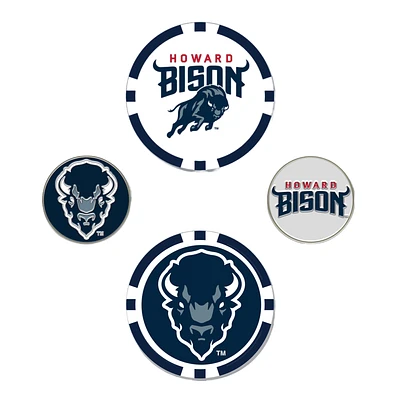 Howard Bison Ball Marker Set