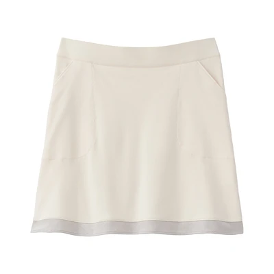 Sally Contrast Hem 16" Skirt