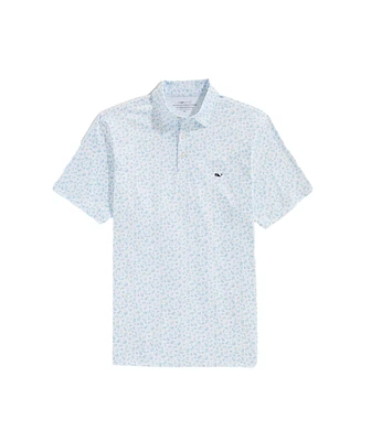 Printed Sankaty Polo Ocean