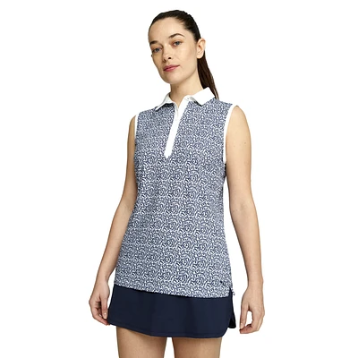 Cloudspun Valley Sleeveless Polo Shirt