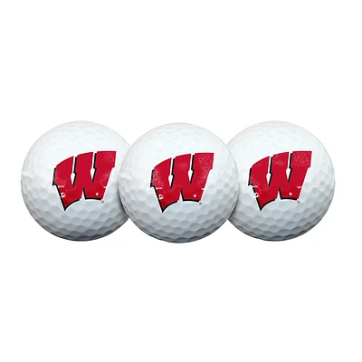 Wisconsin Badgers Golf Ball 3-Pack