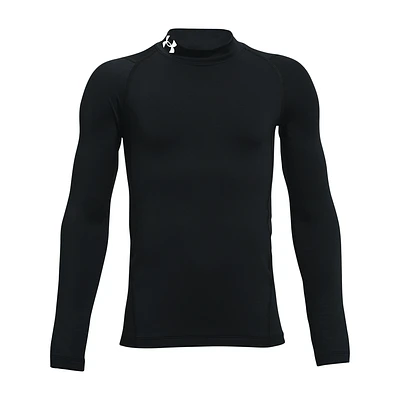 Boys' ColdGear® Mock Long Sleeve