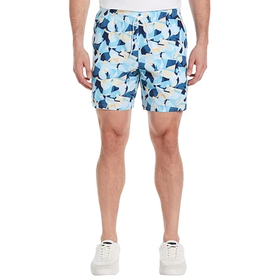 Performance Tennis Ball Print 7" Short