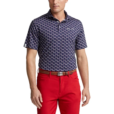 Classic Fit Performance Print Cars Polo