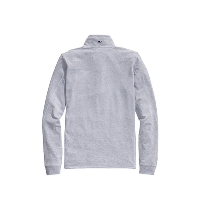 Micro Stripe Quarter Zip Pull Over