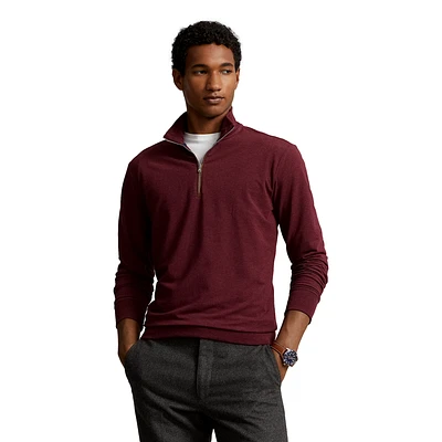 Terry Quarter-Zip Pullover