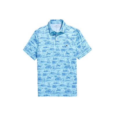 Printed Sankaty Polo