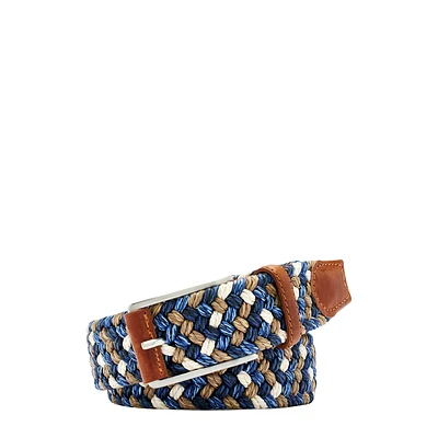 Cotton Mélange Braided Belt