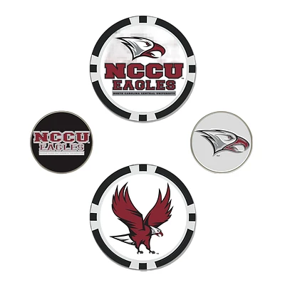 North Carolina Central Eagles Ball Marker Set