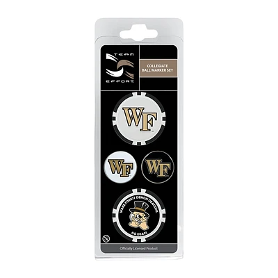 Wake Forest Demon Deacons Ball Marker Set