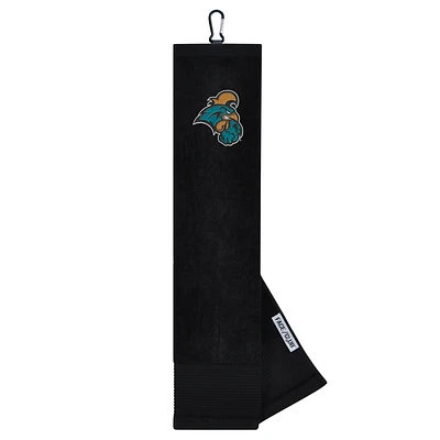 Coastal Carolina Chanticleers Tri-fold Embroidered Towel