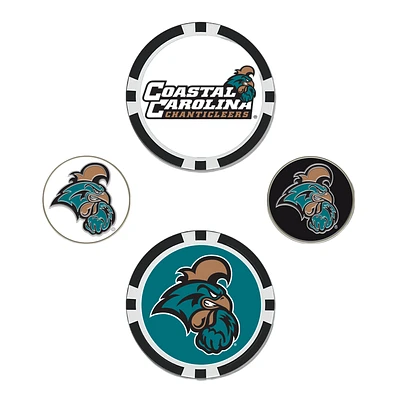 Coastal Carolina Chanticleers Ball Marker Set