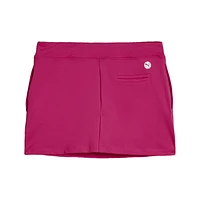 Girls Solid Knit Skort