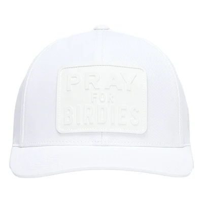 Monochrome Pray For Birdies Stretch Twill Snapback Hat