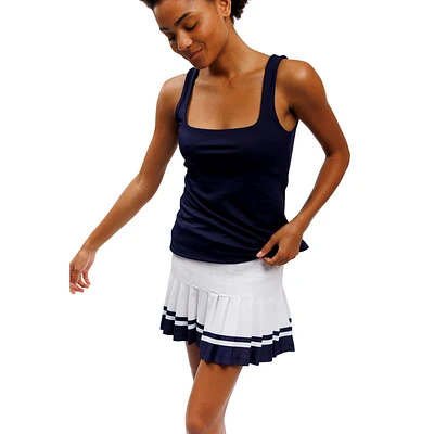 Gwen 15" Pleated Skort