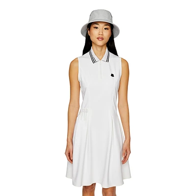 Sleeveless Polo Dress