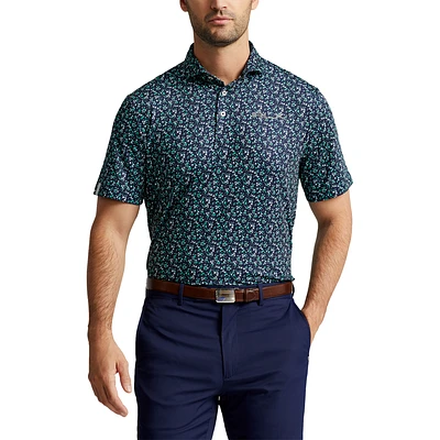 RLX Classic Fit Performance Print Polo Shirt