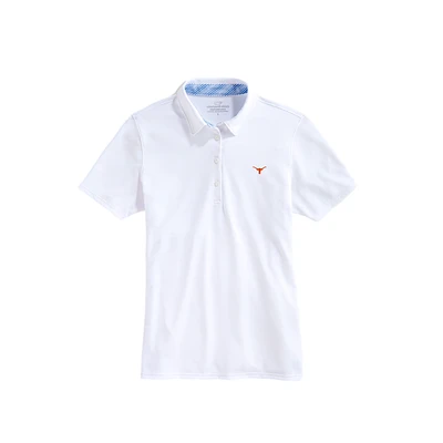 University of Texas Short Sleeve Pique Polo Shirt