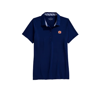 Auburn University Short Sleeve Pique Polo Shirt