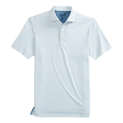 Michael Striped Jersey Performance Polo