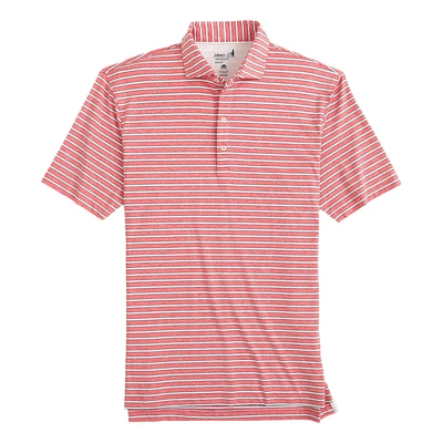 Thorton Striped Jersey Performance Polo