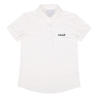 Cotton Pique Short Sleeve Polo Shirt