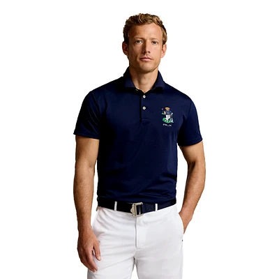 Air Tech Pique  Golf Bear Short Sleeve Polo Shirt