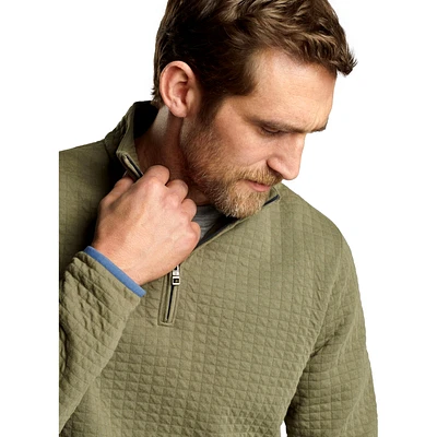 Quad Quilted Quarter Zip