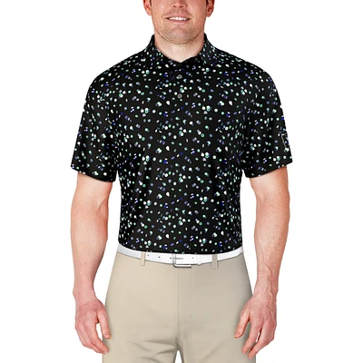 Umbrella Geo Printed Polo Shirt