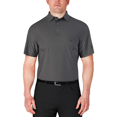 Micro Geo Printed Polo Shirt