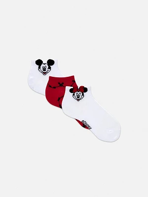 Pack 3 pares meias desporto Disney Mickey & Minnie