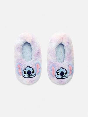 Pantufas estilo pezinhos felpudas Disney Stitch