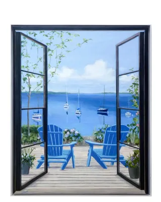 "Harbor View Deck" by Carol Saxe
